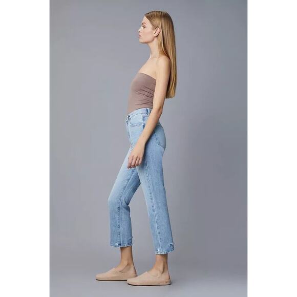 DL1961 Emilie Straight Ultra‎ High Rise Vintage Jeans Size 32 - Picture 3 of 11